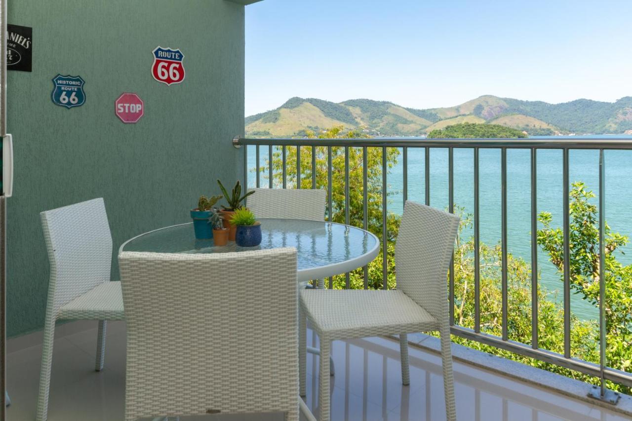 Conforto A Beira Mar! Apartamento Com Vista Para O Mar. Ангра-дус-Рейс Экстерьер фото